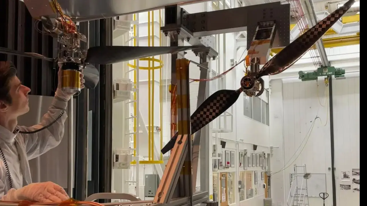 NASA tests Mars helicopter rotors past speed of sound for SkyFall mission