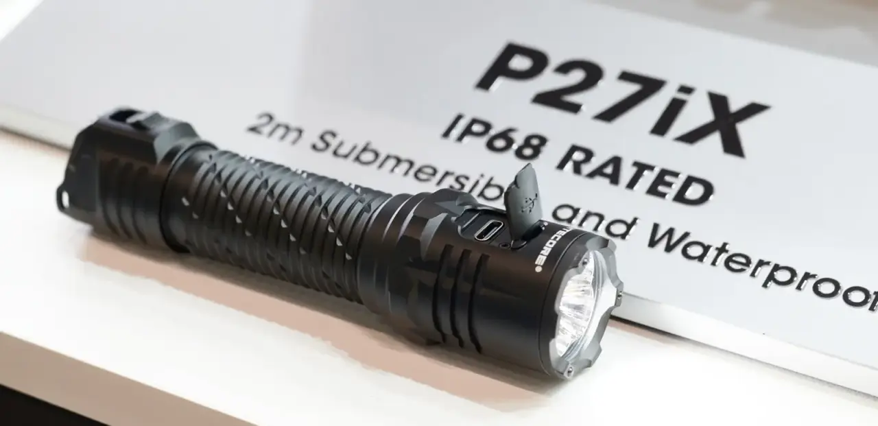 Nitecore P27iX Flashlight Delivers 5,000 Lumens and 470 Yards Range