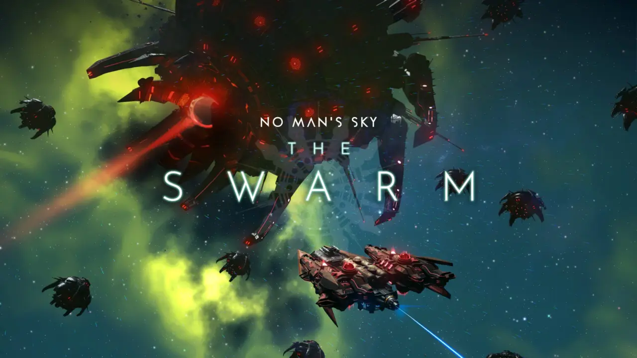 No Man's Sky space battle scene