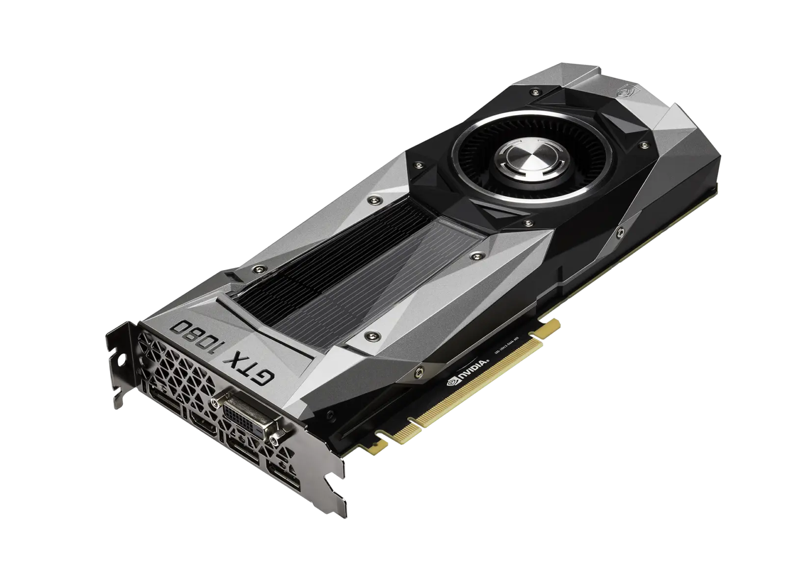 NVIDIA GeForce GTX 1080 Founders Edition with 7.2 billion transistors and GDDR5X memory