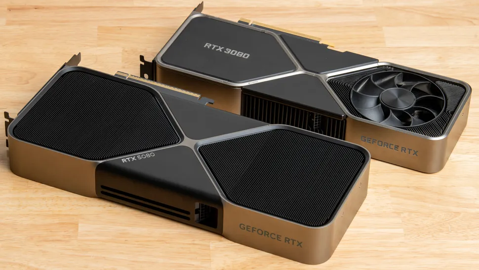 NVIDIA driver update boosting RTX 5090 performance in Batman Arkham games with dual GPU setup