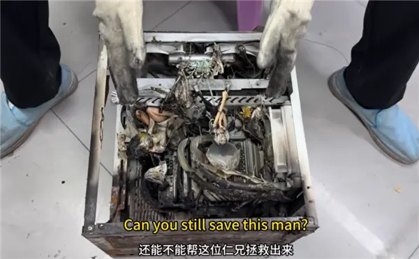 NVIDIA GeForce RTX 3070 graphics card after lightning strike repair
