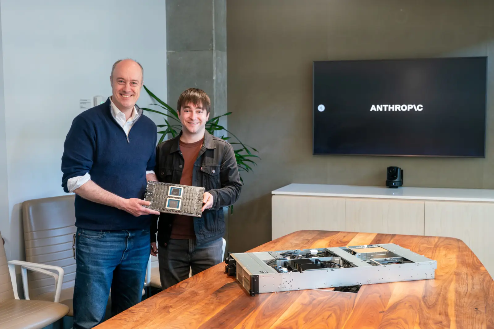 NVIDIA Ian Buck delivering Vera CPUs to partners