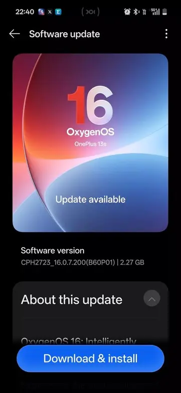 Global OxygenOS rollout is incremental and timing varies by specific device model.