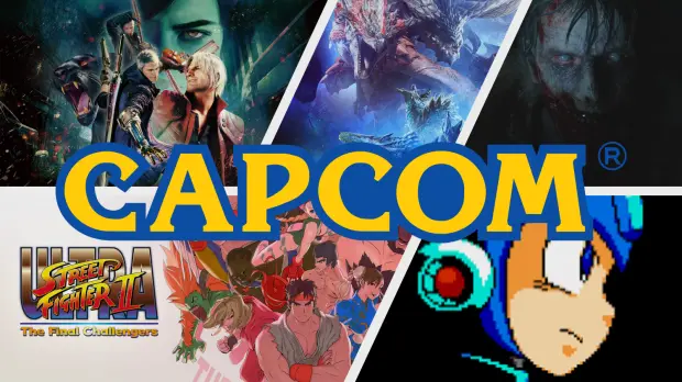 Capcom PC vs console sales share chart for FY23-FY25