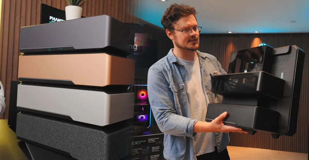 Phanteks EX Series Cases Hide Graphics Card in Separate Chamber