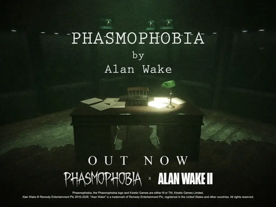 Phasmophobia Alan Wake Crossover Event Goes Live on PC and Consoles