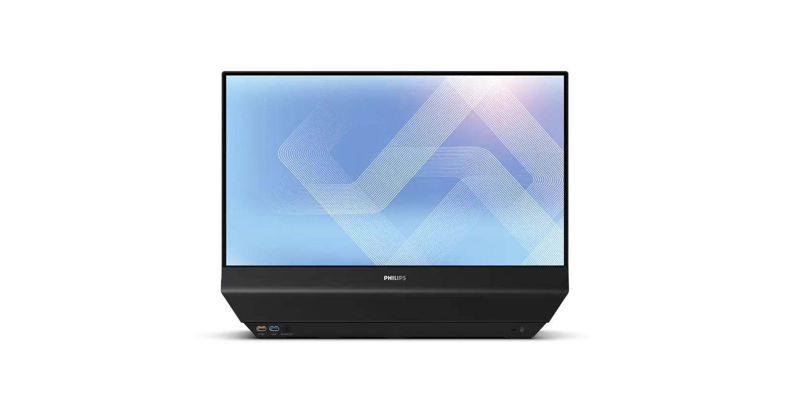 Philips 24B2D5300 dual-sided monitor with 1080p IPS panels