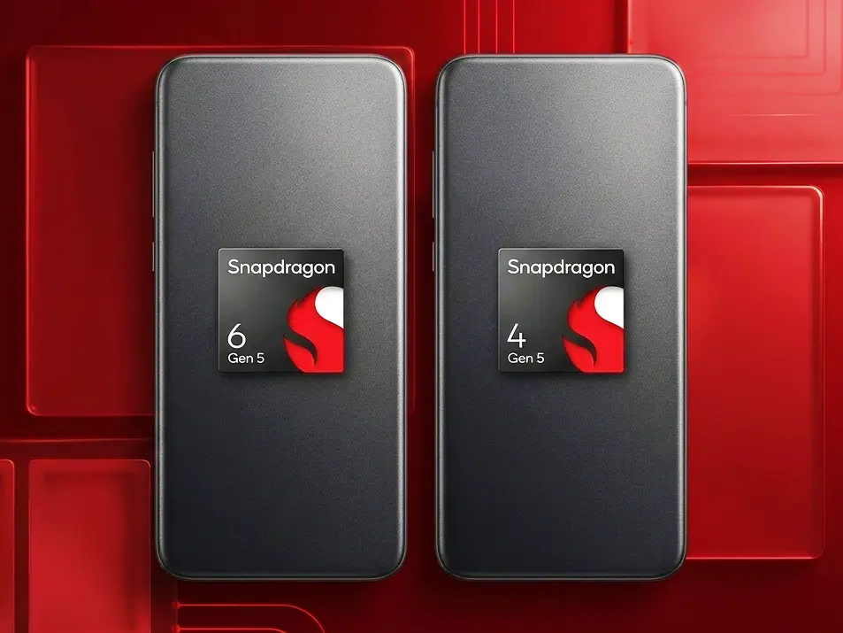 Qualcomm Snapdragon 6 Gen 5 and 4 Gen 5: Wi-Fi 7, 4K Video, 77% GPU Boost