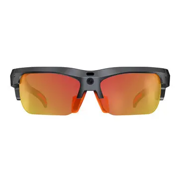 VistaView frames in Blazing Orange featuring 160 mm hinge-to-hinge length and HD polarized lenses