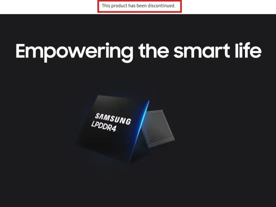 Samsung Ends LPDDR4 and LPDDR4X Production, Shifts Capacity to AI Chips