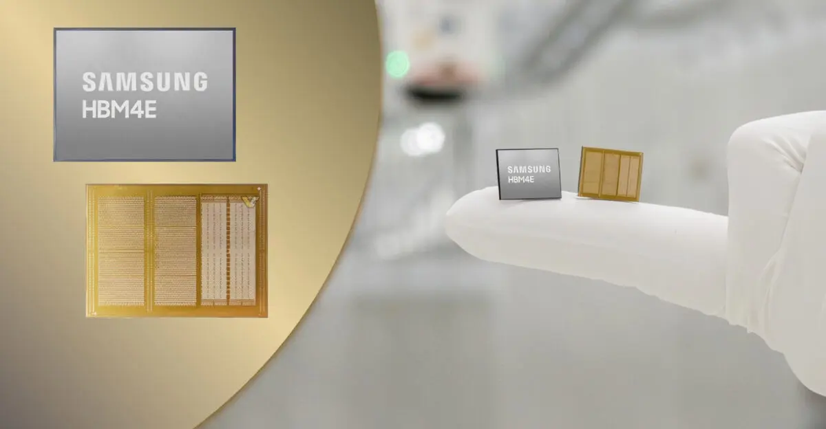 Samsung HBM4E Sampling Begins with 16Gbps Pin Speed and 48GB Stacks