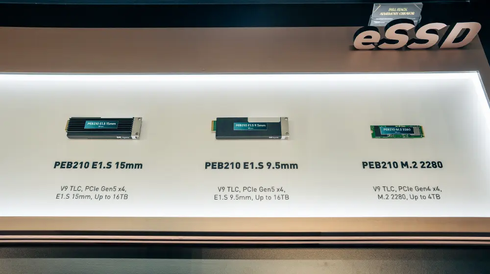 SK Hynix PVF01 M.2 2230 SSD with PCIe Gen5 x4 interface and 512GB or 1TB capacity options.