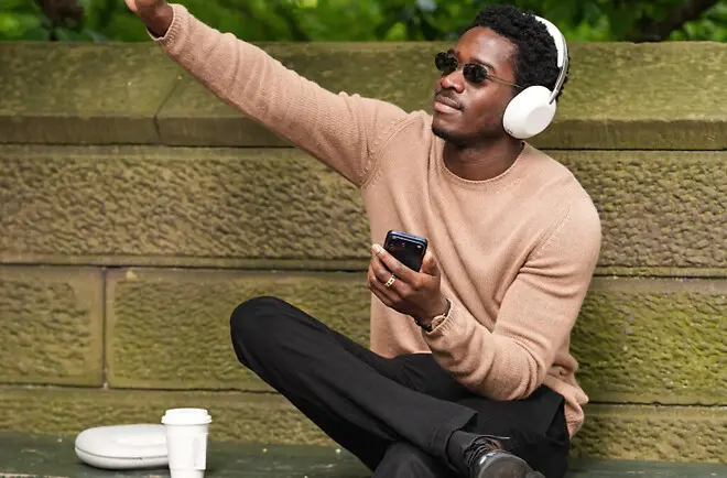 Sony The Collexion premium headphones with metal headband structure and non-foldable design for audiophiles and gamers