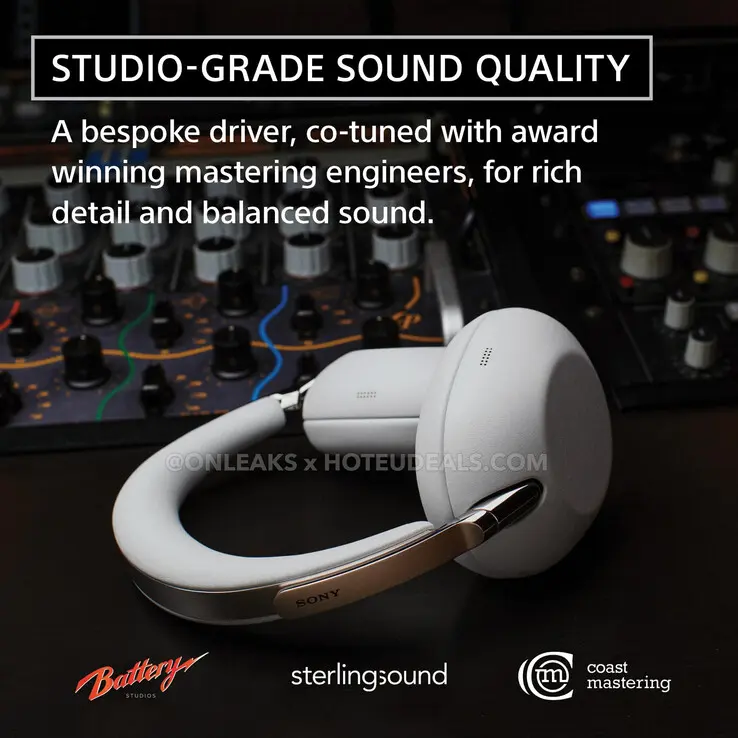 Sony WH-1000X The ColleXion headphones with QN3 and V3 processors for active noise cancellation