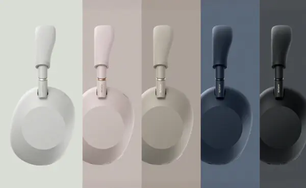 Sony WH-1000XM6 Sandstone color variant over-ear headphones