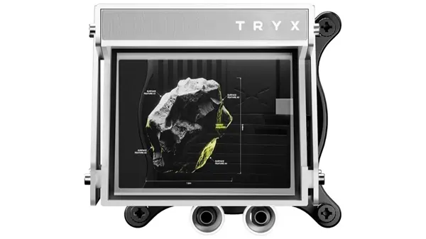 TRYX HOLO 360 AIO cooler with holographic display module
