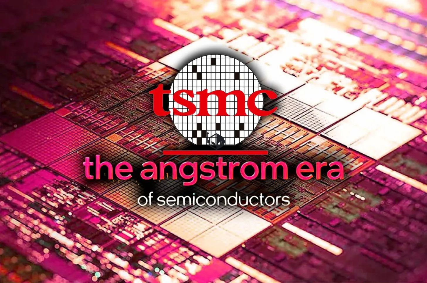 TSMC A16 '1.6nm' process node diagram showing technical improvements over N2P