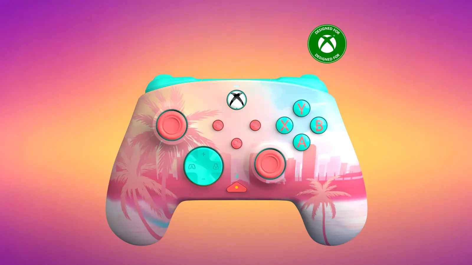 Turtle Beach Pacific Skyline Wireless Controller design inspired by San Diego skyline