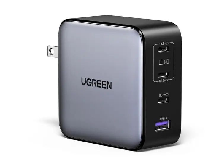 Ugreen Nexode 200W Charger with three USB-C and one USB-A ports