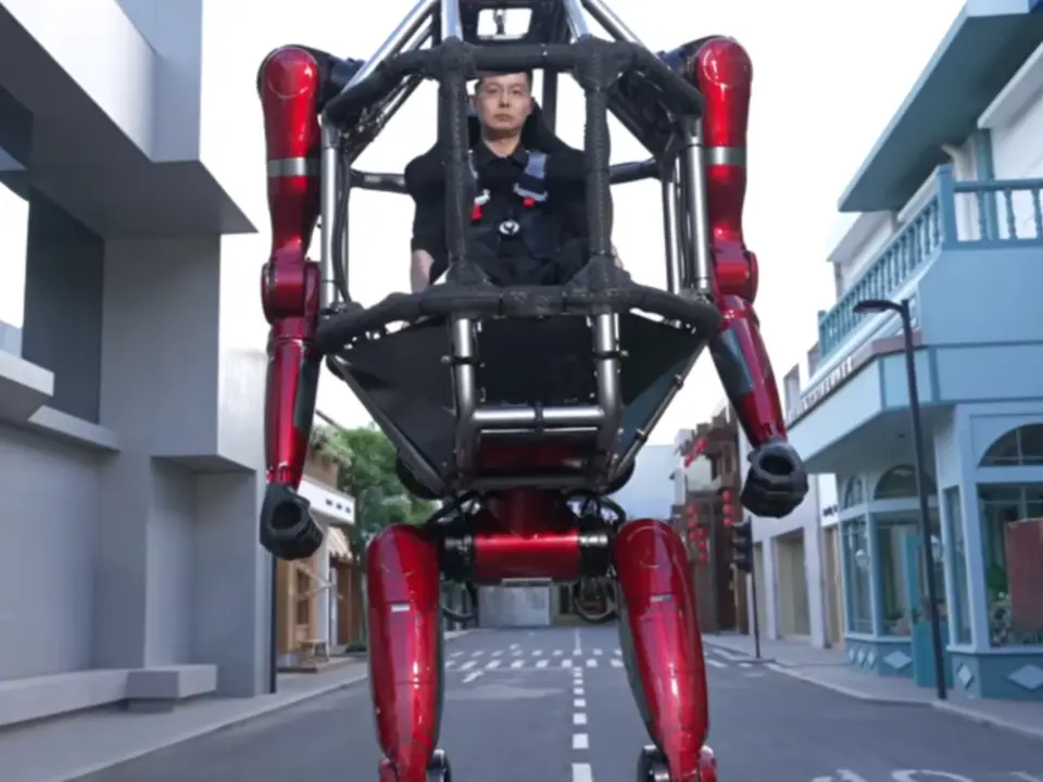 Unitree Unveils 11-Foot GD01 Manned Mecha Robot for $540,000