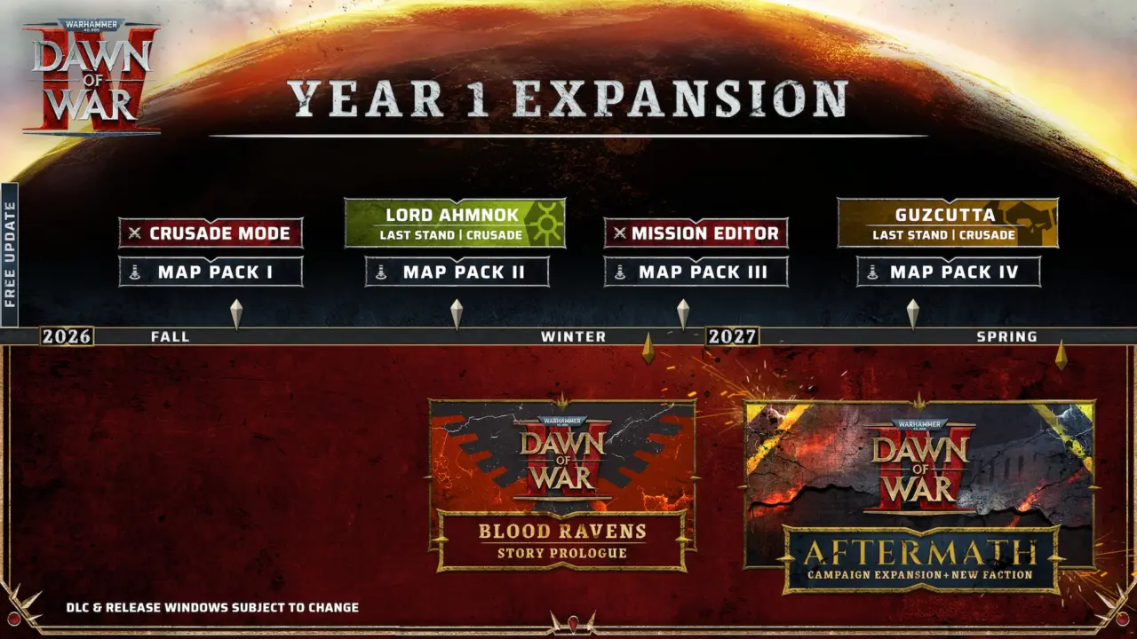 Warhammer 40K Dawn of War IV Launches September 17 2026 on PC