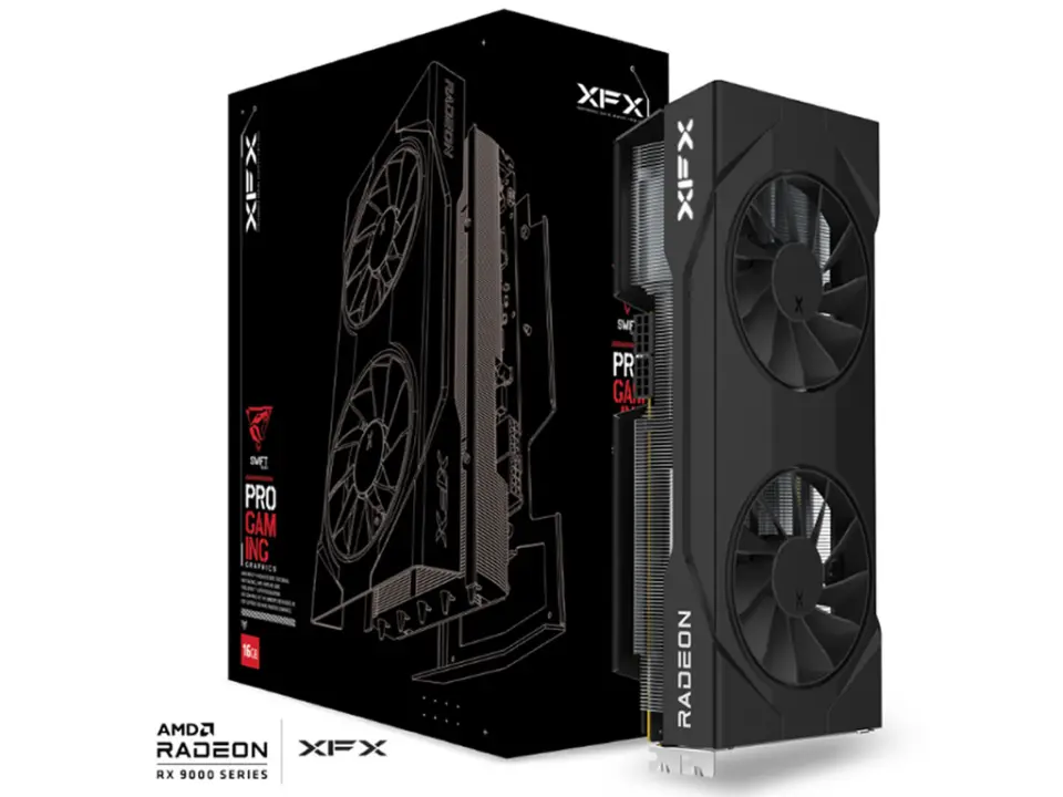 XFX Swift AMD Radeon RX 9070 XT Dual Fan Gaming Edition Released