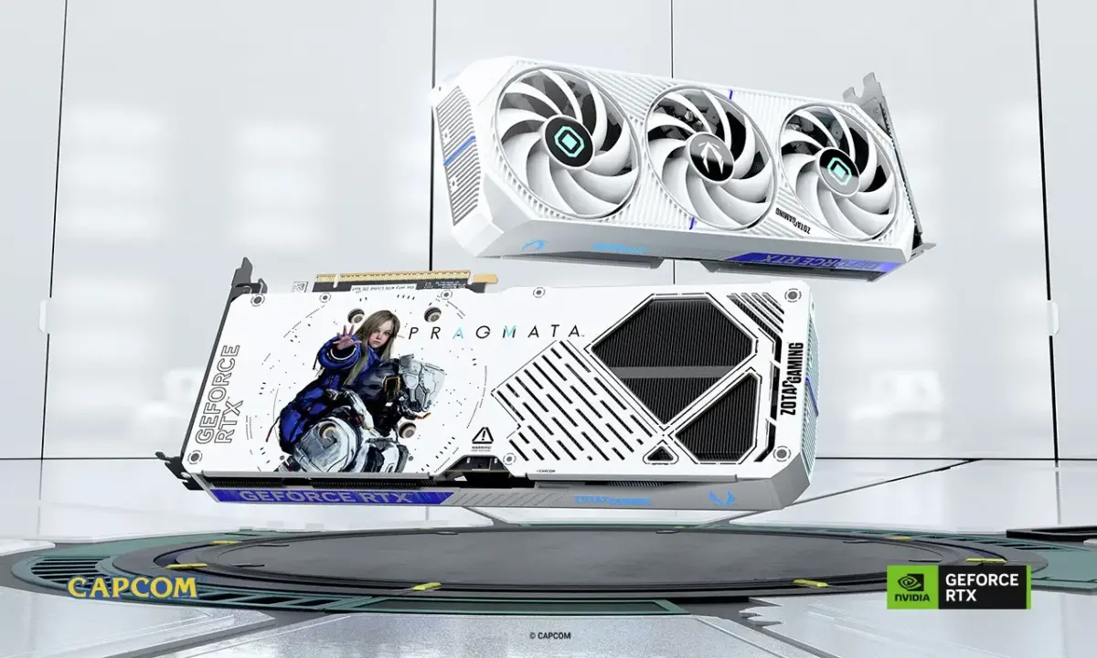 ZOTAC Unveils PRAGMATA Limited Edition RTX 5070 AMP Graphics Card, Limited to 20 Units