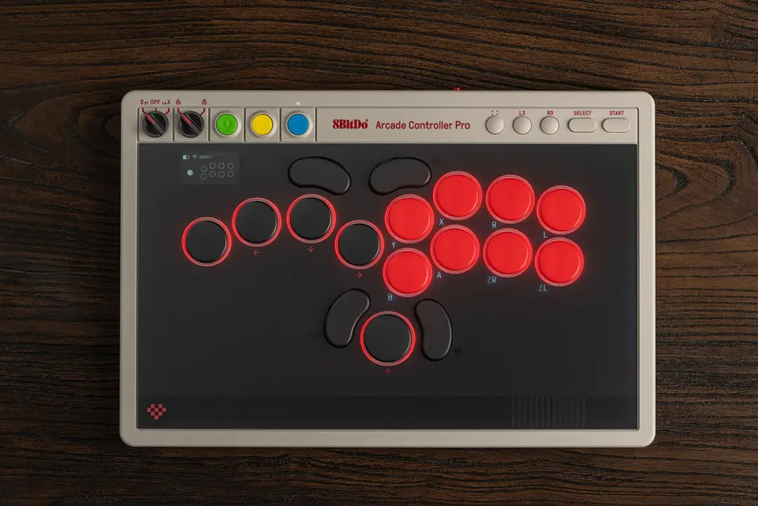 8BitDo Arcade Controller Pro gaming peripheral