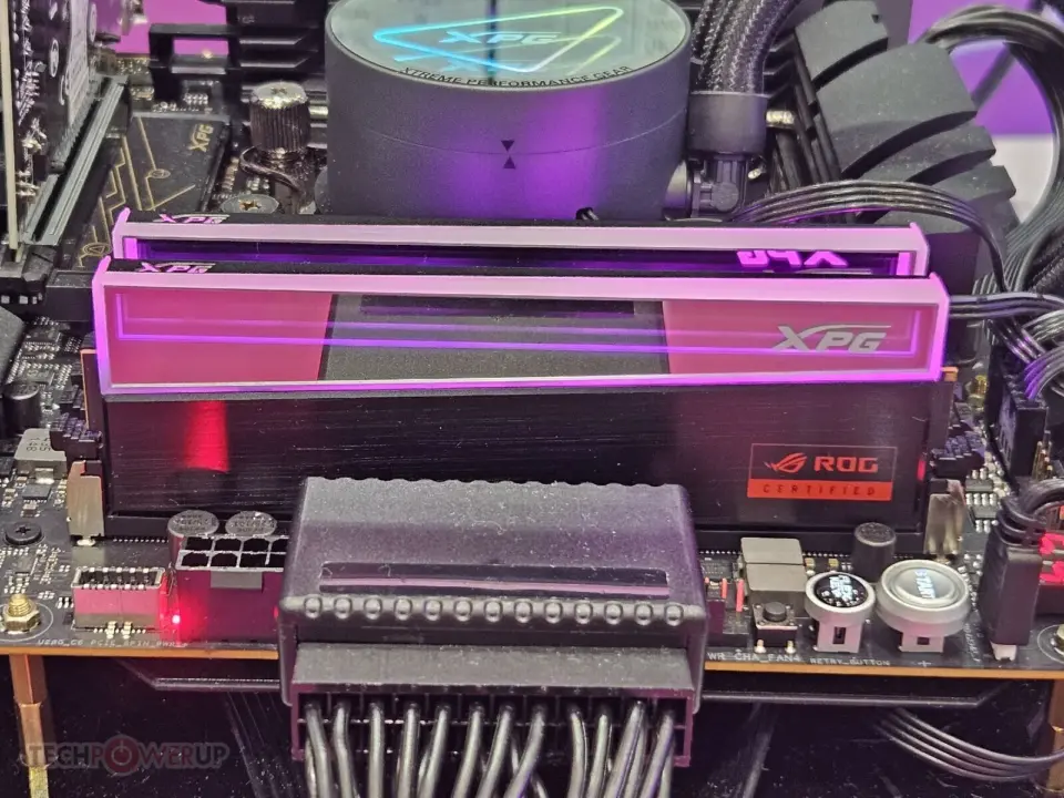 ADATA XPG Novakey RGB DDR5 Memory Hits 8000 MT/s at Computex