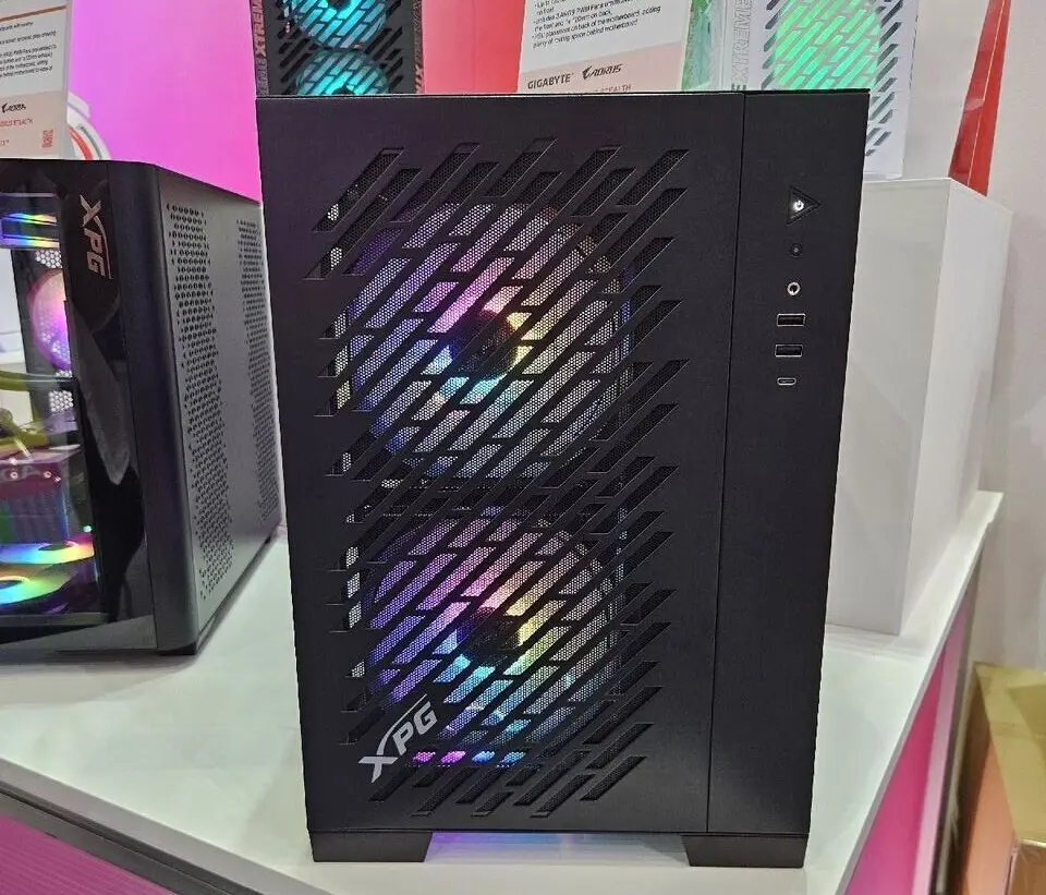 ADATA XPG product lineup display at Computex 2026