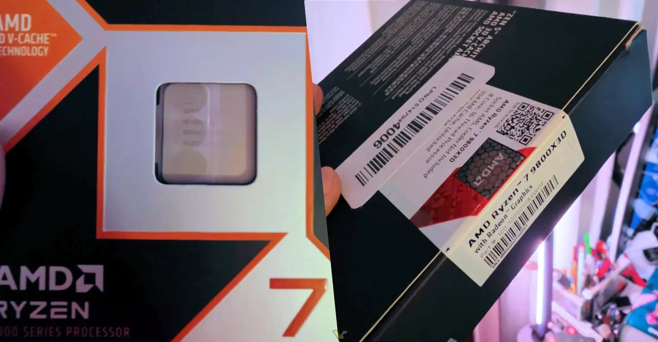 Sealed CPU box with mismatched processor inside