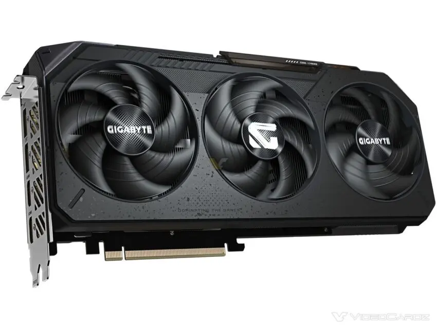 Gigabyte Radeon RX 9070 XT Gaming OC graphics card on Amazon listing