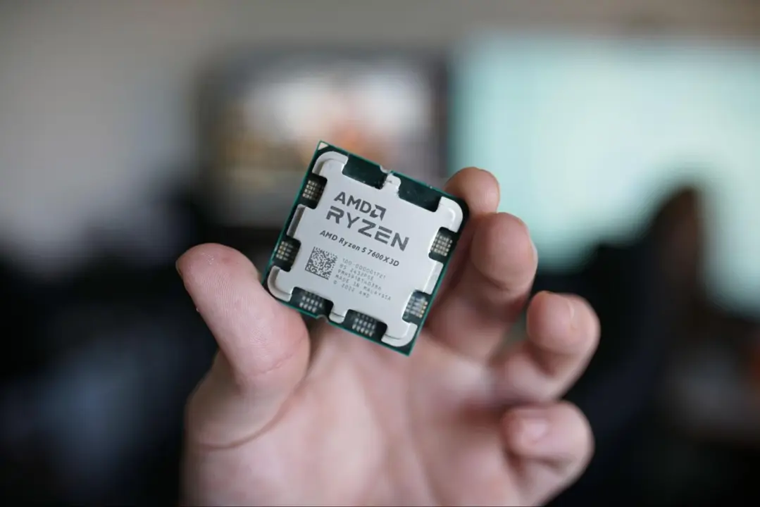 AMD Ryzen 5 9600X3D processor concept art