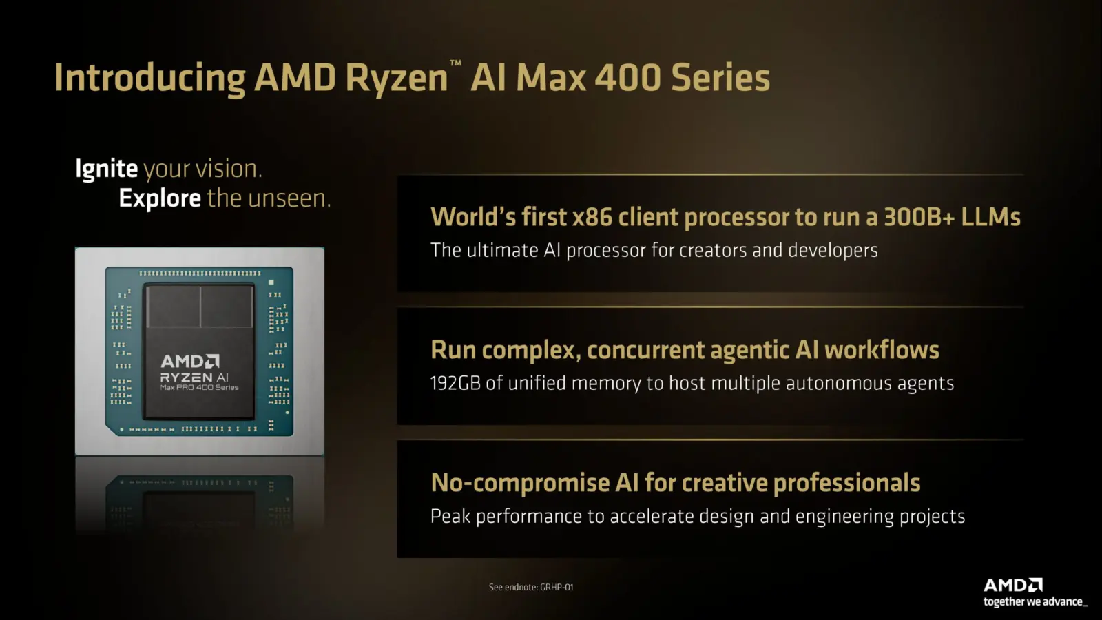 AMD Ryzen AI MAX 400 Series Features Unified Memory Architecture for Local AI