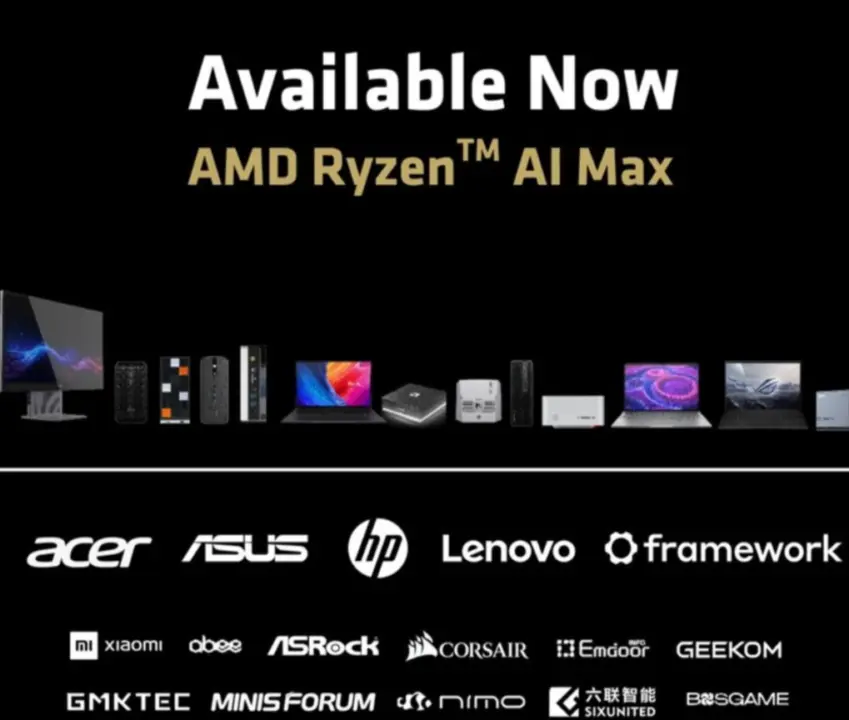 AMD Ryzen AI Max+ PC Lineup Announced with 16 Cores and 50 TOPS NPU