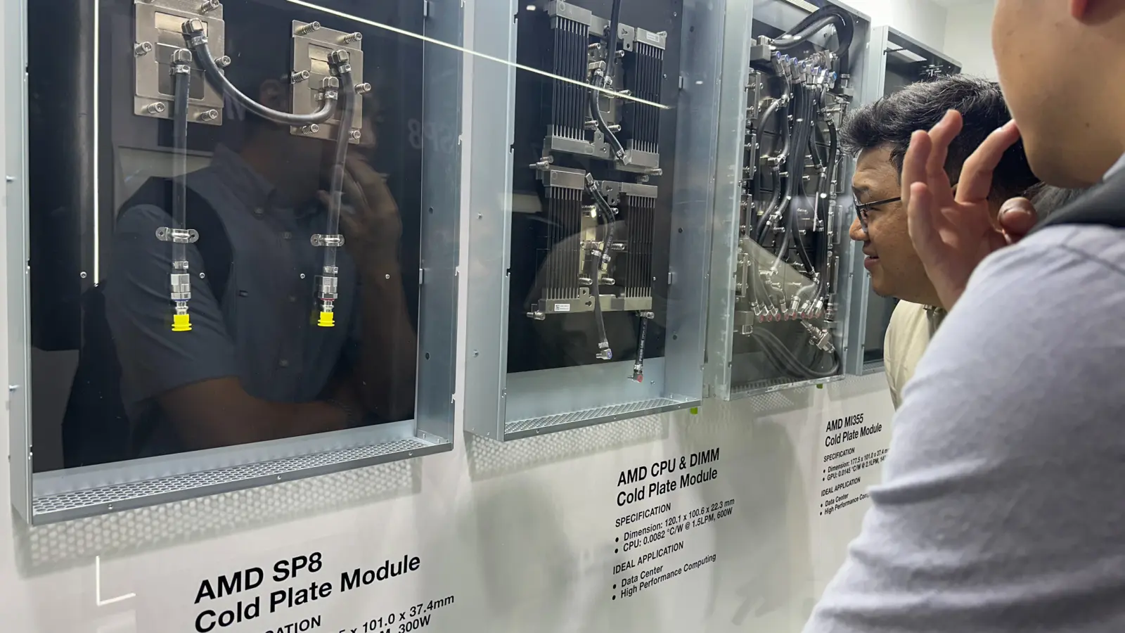 AMD and Intel server processor sockets displayed at Computex 2026