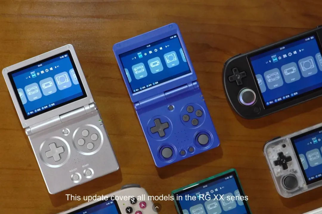 Anbernic RG XX Handhelds Get MU 2 UI Update