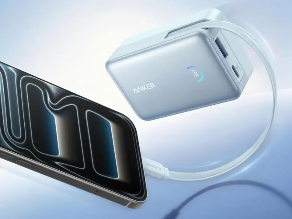 Anker Nano Power Bank Blue Launches at $59.99 With Retractable Cable