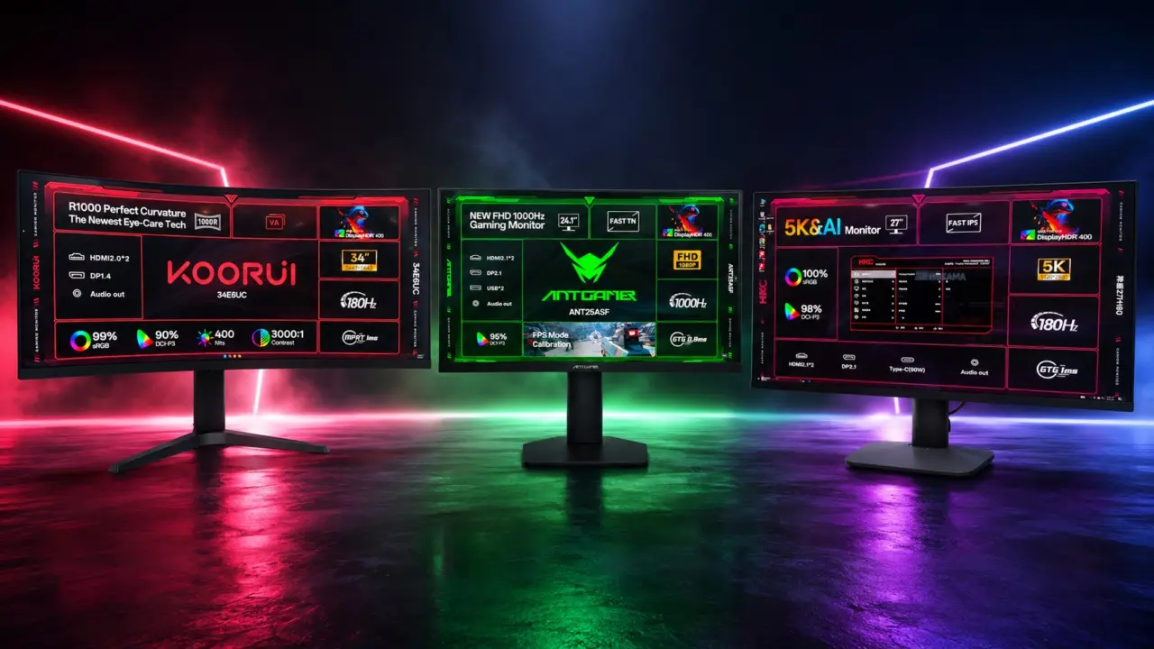 AntGamer ANT25ASF 1000Hz gaming monitor