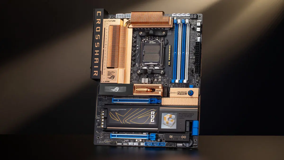 ASUS ROG Crosshair 2006 X870E Fake Copper Edition Now Available in Europe