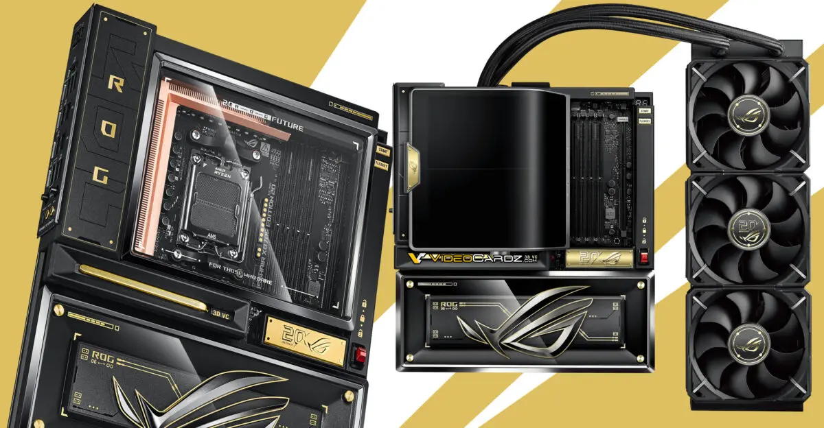 ASUS ROG Crosshair X870E Edition 20 Motherboard Bundled with AIO Cooler