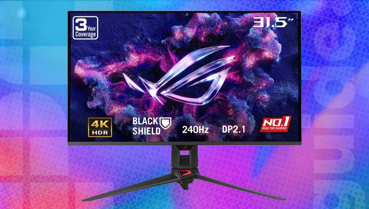 ASUS ROG Swift 32 OLED Monitor Drops to $1,240 on Amazon