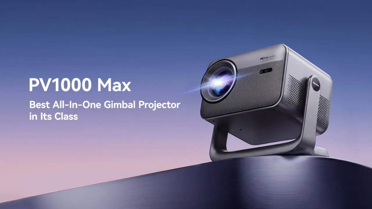 Blackview PV1000 Max Projector Launches with 1000 ANSI Lumens and VIDAA OS
