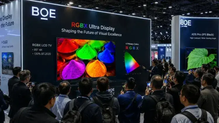 BOE UB Cell 5.0 RGBX Ultra TV LCD panel display