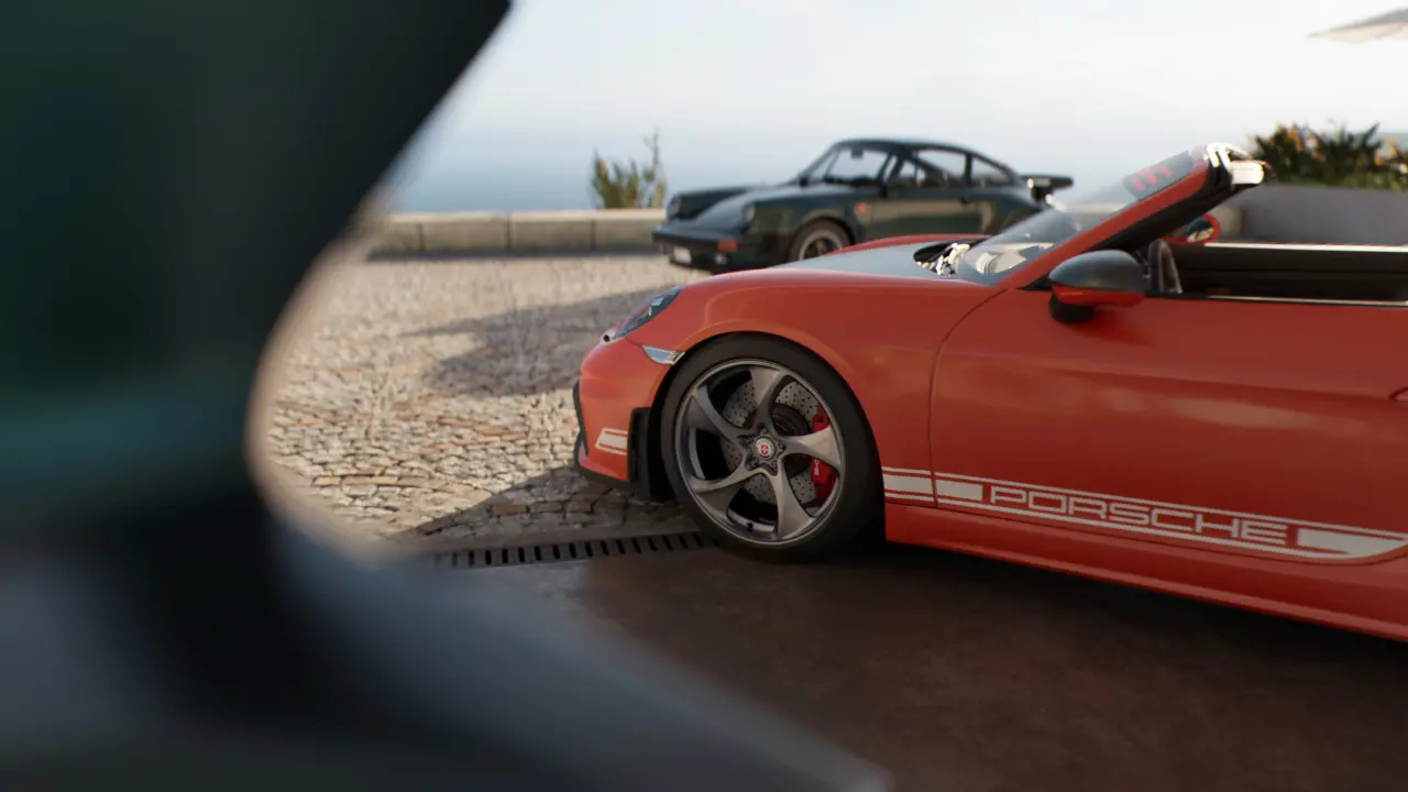 Concept art for the upcoming open-world racing game Clutch by Maverick Games