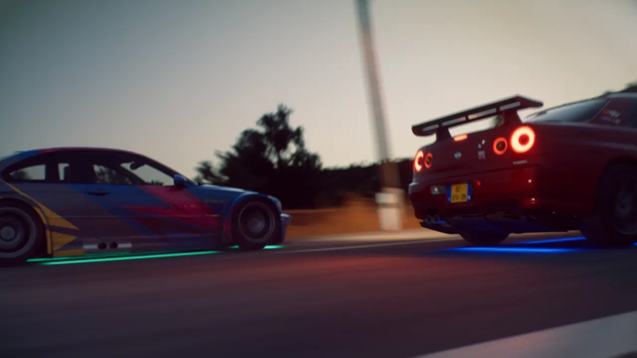 Concept art for the upcoming open-world racing game Clutch by Maverick Games