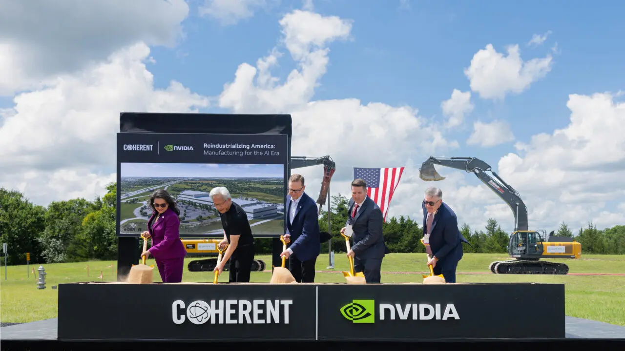 Coherent Breaks Ground on Texas Optical Facility for AI Hardware