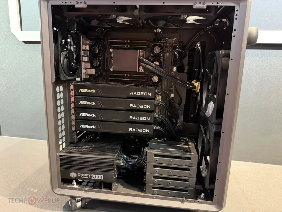 Cooler Master Showcases 2,000 W Workstation Cooling at Computex