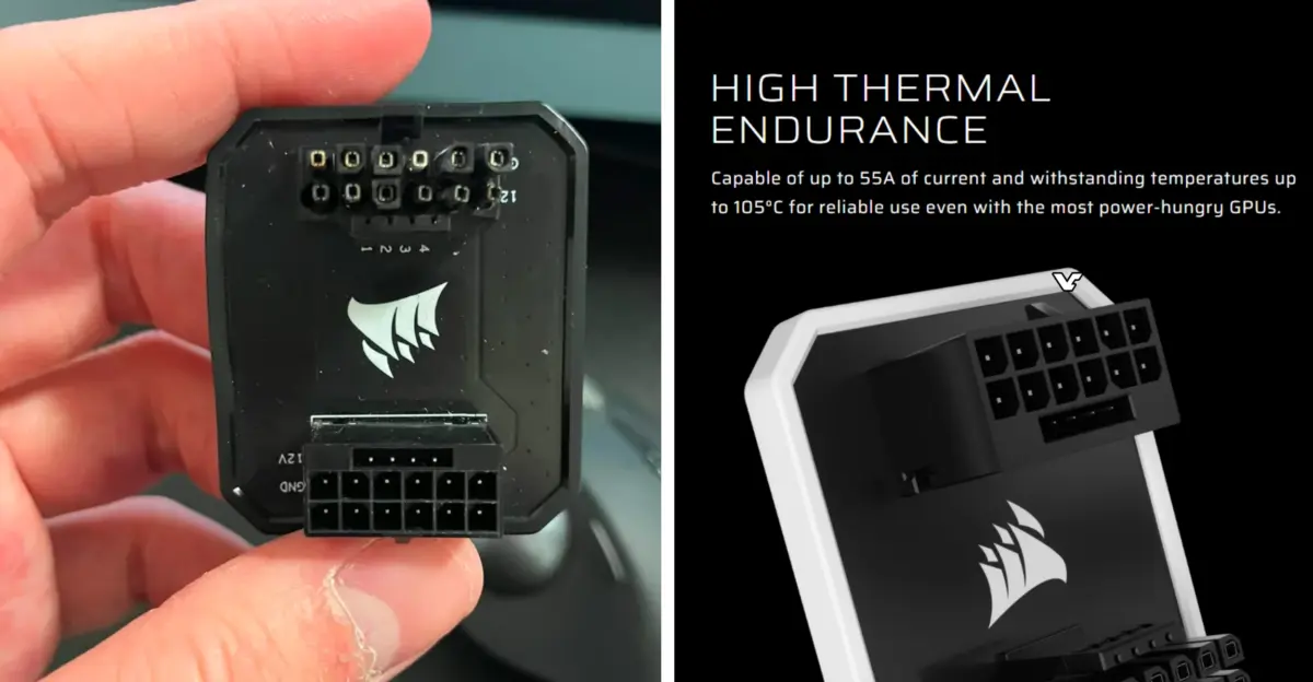 Corsair GPU Power Bridge Melts on RTX 4090 Founders Edition, NVIDIA RMA Started